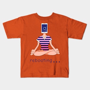 Rebooting Meditation Kids T-Shirt